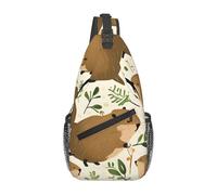 YYHWHJDE Cross Chest Bag Diagonally - Quality, Durable, and Spacious Shoulder Bag for Men and Women beaver working Picture, Black, One Size