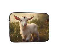 YYHWHJDE Cute Baby Goat Prints Protective Shockproof Portable Laptop Sleeve Case 15 inch for Men and Women Business Travel, and Office Daily Use
