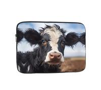 YYHWHJDE Cute Cow Prints Protective Shockproof Portable Laptop Sleeve Case 12 inch for Men and Women Business Travel, and Office Daily Use