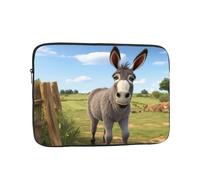 YYHWHJDE Cute Donkey Prints Protective Shockproof Portable Laptop Sleeve Case 13 inch for Men and Women Business Travel, and Office Daily Use