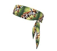 YYHWHJDE cute funny giraffe Prints Sports Double-Sided Headscarf Quick Drying, Moisture Wicking for Women, Girls, and Men