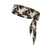 YYHWHJDE Cute hedgehog Pattern Sports headscarf, sweat absorbing and breathable, motion headband, double-sided kerchief