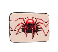 YYHWHJDE Cute Little red Spider Prints Protective Shockproof Portable Laptop Sleeve Case 15 inch for Men and Women Business Travel, and Office Daily Use