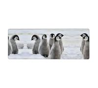 YYHWHJDE Cute Penguin Prints Mouse Pad 12x31.5in