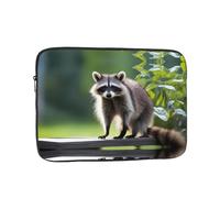 YYHWHJDE Cute Raccoon Prints Protective Shockproof Portable Laptop Sleeve Case 13 inch for Men and Women Business Travel, and Office Daily Use