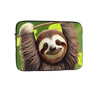 YYHWHJDE Cute Sloth Printing Portable Laptop Sleeve Case 17 inch Shockproof Bag for Men and Women Business Travel, and Office Daily Use