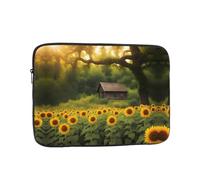 YYHWHJDE Cute Sunflower Printing Portable Laptop Sleeve Case 13 inch Shockproof Bag for Men and Women Business Travel, and Office Daily Use