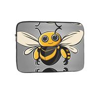 YYHWHJDE Cute Yellow bee Prints Protective Shockproof Portable Laptop Sleeve Case 17 inch for Men and Women Business Travel, and Office Daily Use