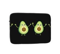 YYHWHJDE Dancing Avocado Prints Protective Shockproof Portable Laptop Sleeve Case 17 inch for Men and Women Business Travel, and Office Daily Use