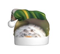 YYHWHJDE Dandelion In The Wind Pattern Christmas Hat for Adult quality festive accessory crafted soft, lightweight