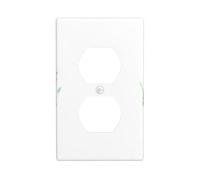 YYHWHJDE Dandelions Blow in The Wind Picture Double Socket Wall Panel Decorative is Durable and Suitable for Socket Light Switch Accessories 4.5x2.76in