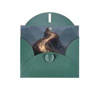 YYHWHJDE Dark Green Greeting Card Ant colony moving Pattern Perfect for Valentine's Day, Wedding Anniversary & Party Invitations