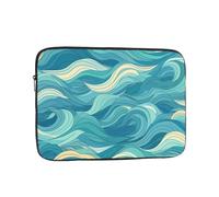 YYHWHJDE Dawn Ocean Waves Prints Protective Shockproof Portable Laptop Sleeve Case 13 inch for Men and Women Business Travel, and Office Daily Use