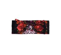 YYHWHJDE Day Of The Dead Sugar Roses Skull Prints Baby Bow Headband - Soft & Stretchy Newborn Accessory for Photo Shoots & Baby Showers