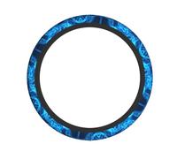 YYHWHJDE DNA Chain Photo Prints Quality Steering Wheel Grip - Quality Neoprene Cover for Universal Vehicle Protection