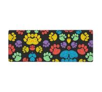 YYHWHJDE Dog Paws Print Mouse Pad 12x31.5in