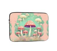 YYHWHJDE Dream Mushroom Prints Protective Shockproof Portable Laptop Sleeve Case 15 inch for Men and Women Business Travel, and Office Daily Use