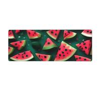 YYHWHJDE Dream Watermelon Pattern Extra Large Mouse Pad, Computer Office Anti Slip Gaming Keyboard Thickened Version 12x31.5in