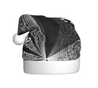 YYHWHJDE Equation Symbols Prints Christmas Hat for Adult quality festive accessory crafted soft, lightweight