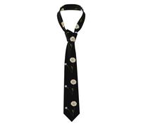 YYHWHJDE Eternal happiness Pattern Men's Necktie for Business, Daily Wear, Work, Birthdays, Weddings, Parties, Banquets Easy Care 57X3.1 In