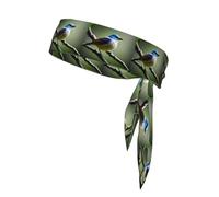YYHWHJDE Ethereal nightingale bird Prints Sports headscarf, sweat absorbing and breathable, motion headband, double-sided kerchief