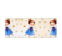 YYHWHJDE Fairy Star Extra Large Rubber Mousepad 12x31.5in