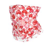 YYHWHJDE Falling Red Hearts Prints Multifunctional Sport Headband: The Great Adventure Throw for Hiking, Biking & More!