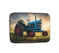 YYHWHJDE Fantasy Farm Tractor Pattern Shockproof Portable Laptop 10 inch Sleeve Bag for Men and Women - Ideal for Business Travel, School, and Daily Use