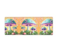 YYHWHJDE Fantasy Mushroom Prints Extra Large Mouse pad Mousepad 12x31.5in for Office Gaming Learning