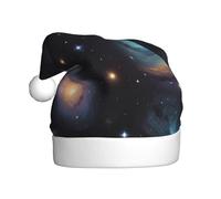 YYHWHJDE Fantasy starry sky symbol Pattern Christmas Hat for Adult quality festive accessory crafted soft, lightweight