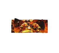 YYHWHJDE Firefighter Fireman Flame Prints Baby Bow Headband - Adorable Newborn Throw for Baby Shower Gifts & Cozy Newborn Keepsake