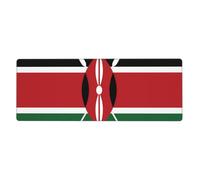 YYHWHJDE Flag Of Kenya Picture Extra Large Mouse Pad, Computer Office Anti Slip Gaming Keyboard Thickened Version 12x31.5in