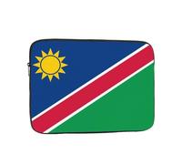 YYHWHJDE Flag of Namibia Prints Protective Shockproof Portable Laptop Sleeve Case 13 inch for Men and Women Business Travel, and Office Daily Use