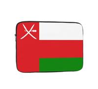 YYHWHJDE Flag of Oman Prints Protective Shockproof Portable Laptop Sleeve Case 17 inch for Men and Women Business Travel, and Office Daily Use