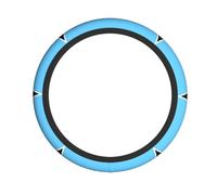 YYHWHJDE Flag of Saint Lucia Prints Neoprene Steering Wheel Shield - Quality Grip & Durable Protection for All Vehicles