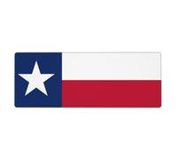 YYHWHJDE Flag Of Texas Pattern Extra Large Mouse Pad, Computer Office Anti Slip Gaming Keyboard Thickened Version 12x31.5in