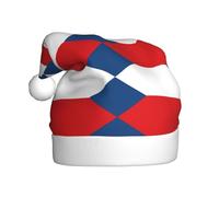 YYHWHJDE Flag of the Czech Republic Prints Christmas Hat for Adult Making It a Fun and Durable Gift for Men and Women