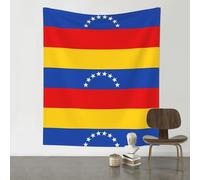 YYHWHJDE Flag of Venezuela Prints 60x51in Wall Tapestry - Lightweight Polyester Throw for Dorm Decor, Beach Blanket & Room Layering