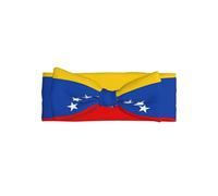 YYHWHJDE Flag of Venezuela Prints Baby Bow Headband - Soft & Stretchy Newborn Accessory for Photo Shoots & Baby Showers