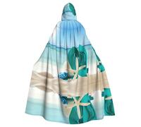 YYHWHJDE flip-flops Prints Hooded Cloak - Oversized Costume Throw, Soft Cosplay Layer