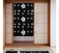 YYHWHJDE Floating snowflakes Pattern Curtain two Pieces Spliced 34x56in Fabric curtains, room dividers Fabric, Smooth & Not Easily Wrinkled