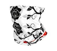 YYHWHJDE Floral Rose Ivy With Leaves Spring Prints Multifunctional Sport Headband: The Great Adventure Throw for Hiking, Biking & More!