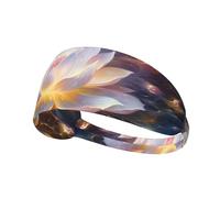 YYHWHJDE Flower Diamond Painting Picture Sports Headband for Women Sweat Proof Bandeau Summer Elastic Band