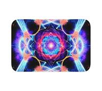 YYHWHJDE Four Dimensional Space Pattern Anti slip and thickened floor mat suitable for bathrooms, bedrooms, washable carpet floor mats 16X24 in