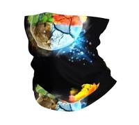 YYHWHJDE Four Elements Prints Multifunctional Sport Headband - Seamless Stretch Neck Gaiter for Hiking, Biking, Running & Outdoor Activities - Soft, Quick-Dry, No-Fade Design
