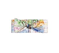 YYHWHJDE Four Seasons Spring Tree Prints Baby Bow Headband - Soft & Stretchy Newborn Accessory for Photo Shoots & Baby Showers