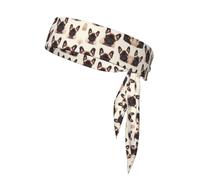 YYHWHJDE french bulldog dog Pattern Sports Double-Sided Headscarf Quick Drying, Moisture Wicking for Women, Girls, and Men