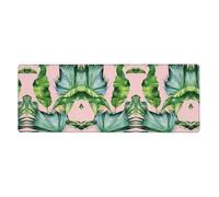 YYHWHJDE Fresh Banana Leaves Mouse Pad 12x31.5in - Extra-Large Desk Mat