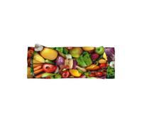 YYHWHJDE Fresh Fruits and Vegetables Prints Baby Bow Headband - Soft & Stretchy Newborn Accessory for Photo Shoots & Baby Showers
