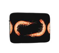 YYHWHJDE Fresh Prawns Prints Protective Shockproof Portable Laptop Sleeve Case 13 inch for Men and Women Business Travel, and Office Daily Use